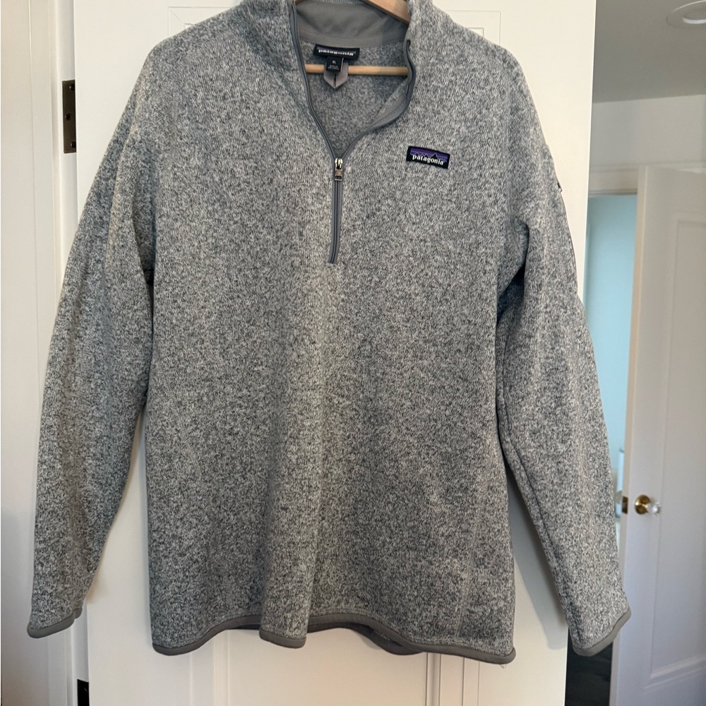 Patagonia Gray Sweater Fleece